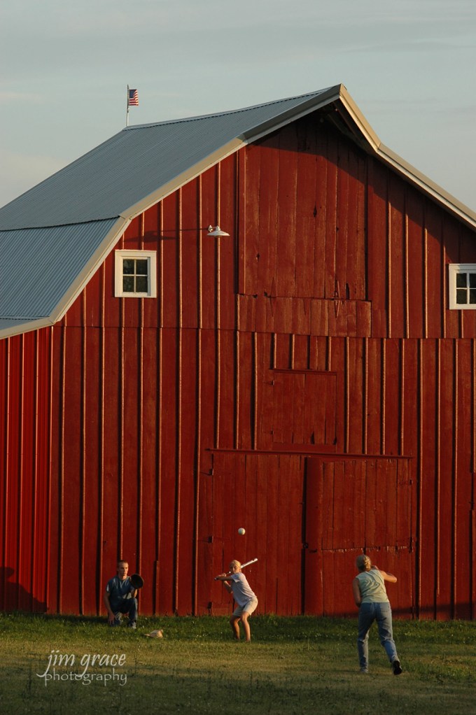 Farm Softball Practice